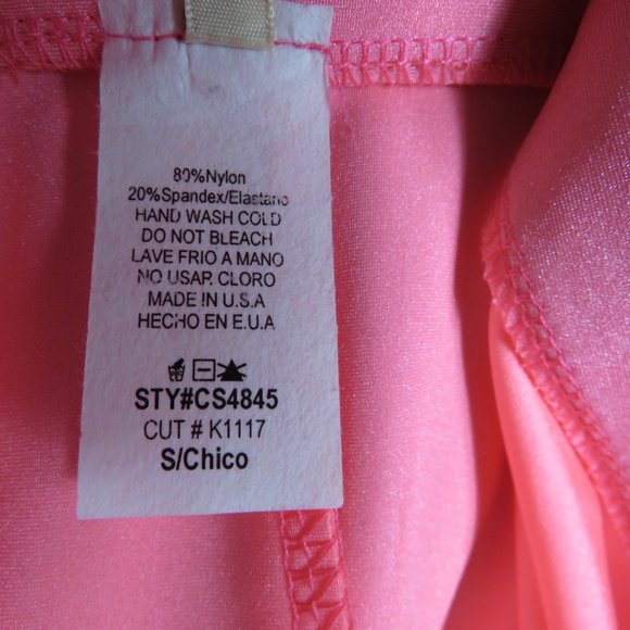 Women's Basic Pink Skater Skirt - Picture 3 of 4